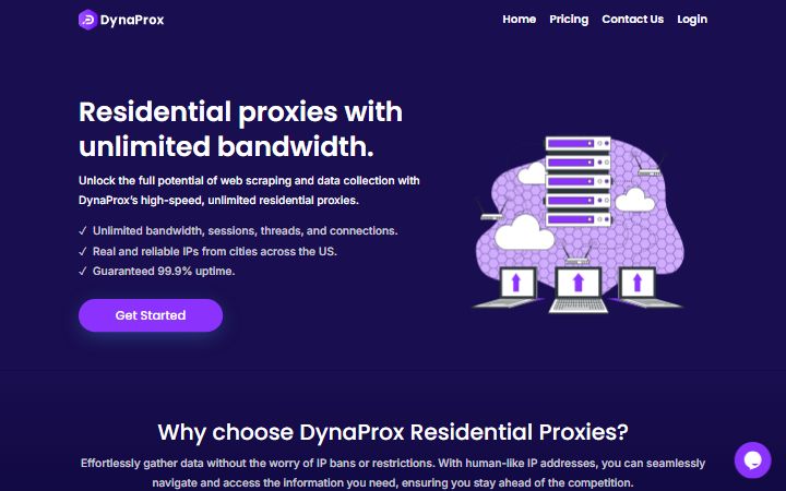 DynaProx homepage